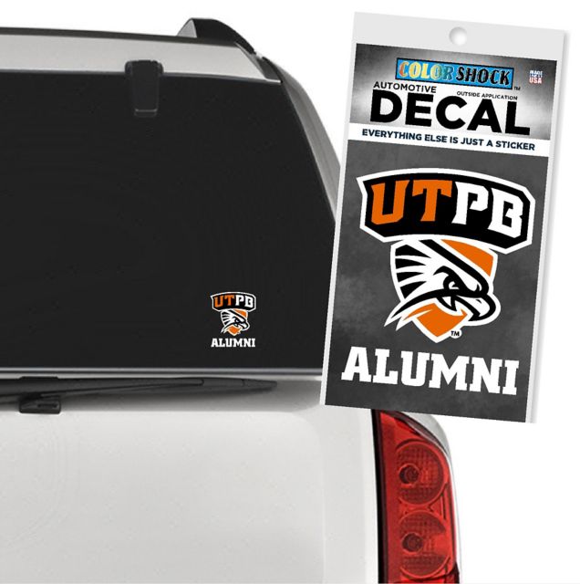 University of Texas Permian Basin Falcons Alumni Decal