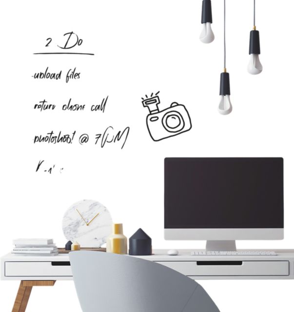 Roommates Dry Erase Wallpaper